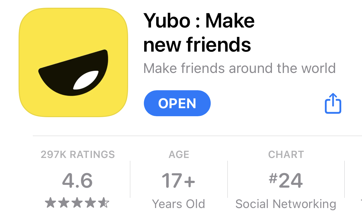 Yubo : Make new friends on the App Store